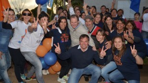 Bordet, participó de actos en el interior de la provincia.