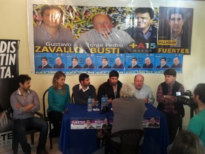 Fuertes y Busti en Chajarí.