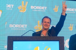 El candidato, a favor del voto electrónico