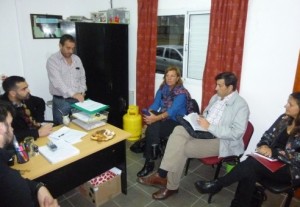 Gestionan obras en San Benito.