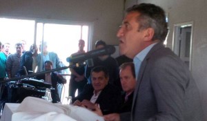 Urribarri reclamó mayor militancia