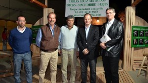 Bordet participó de la tercera edición de la Expo Madera.