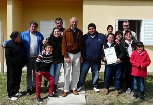 Se inauguraron 20 nuevas viviendas.