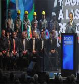 Urribarri participó del acto de Scioli.