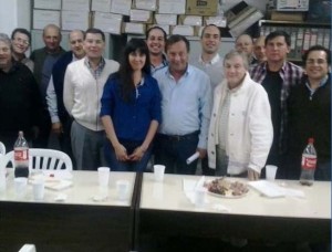 Varisco recibió el respaldo del exfuncionario José Mouliá.