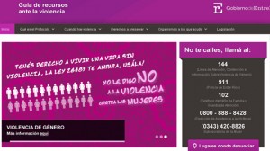 En Entre Ríos se creó un sitio web de registro único de denuncias de situaciones de violencia.