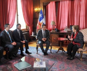 “El encuentro con Bachelet ratifica la importancia de Entre Ríos en la región”, destacó Urribarri.
