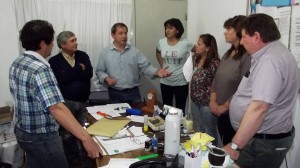 Candidatos de Cambiemos de Cerrito de recorrida por centros de salud