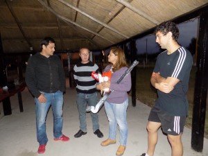 Candidatos del FPV de Cerrito entregaron elementos deportivos