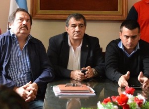 Cáceres coordinó la reunión con las agrupaciones juveniles.