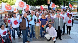 Cierre de campaña del frente Progresistas.