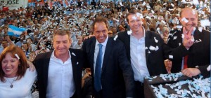 Scioli en Paraná.