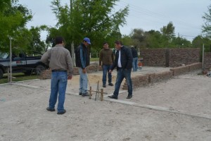 Treppo de recorrida por obras