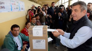 "Lo que ha hecho este gobierno va a ser profundizado por mi", dijo Urribarri.