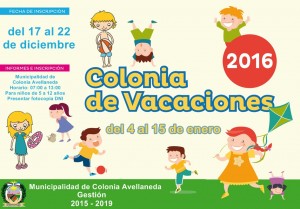 Colonia de Vacaciones 2016