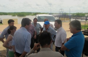 Busti recorrió la Defensa Sur de Concordia