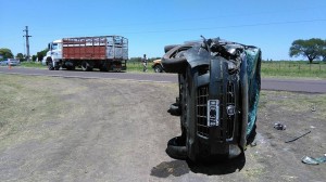 Accidente en la ruta 32