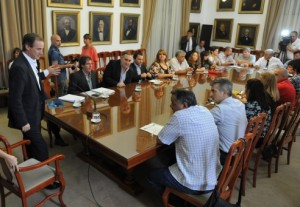 “El trabajador nunca será una variable de ajuste”, aseguró Bordet.