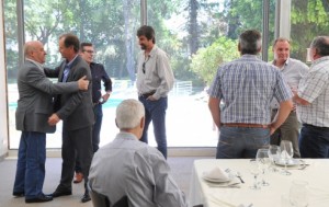 Bordet mantuvo un encuentro con senadores provinciales del FpV.