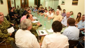 Varisco convocó ayer a una reunión del Comité de Crisis.
