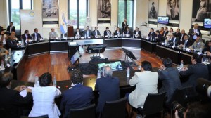 Sergio Urribarri y Gustavo Bordet estuvieron presentes.