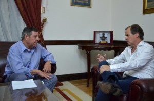 Continúa la ronda de encuentros con la oposición.