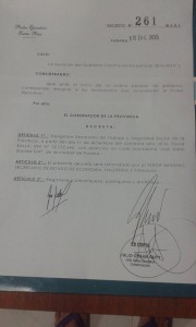 Balla fue nombrado Secretario de Trabajo