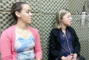 Georgina Poyanar y Fatima Heinze de la Fundación Alguien Como Yo FQ.