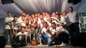 Unión Agrarios festejó el campeonato 2015