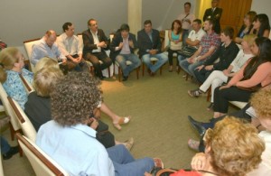 Encuentro con colectividades en Colón.