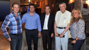 Bordet con sus pares del PJ