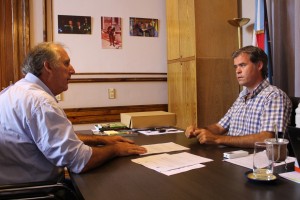 También analizaron la coyuntura local, provincial y nacional.