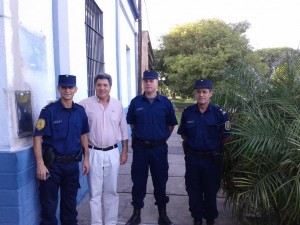 Wasinger asumió como jefe de la Comisaría de Hernandarias