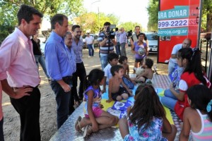 Operativo retorno luego de la crecida.