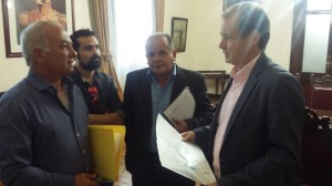 Encuentro con el Gobernador.