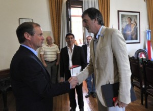 Vino para interiorizarse sobre las necesidades entrerrianas.