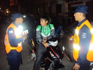 Controles en Cerrito.