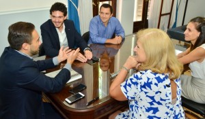 Urribarri recibió a Gainza.