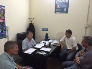 El secretario del área recibió a directivos e intendentes.