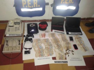 Secuestraron elementos robados en Hernandarias