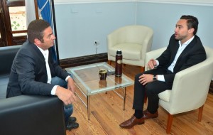 Treppo se reunió con el ministro de gobierno
