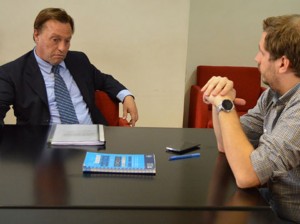 Varisco, mantuvo reuniones con funcionarios del Ministerio de Transporte.