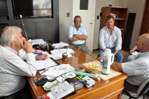 Koch y Zavallo se reunieron con Vialidad.