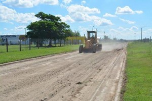 Pavimentación en barrios de Seguí