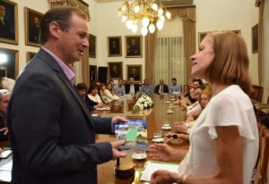 Coincidieron en la necesidad de elaborar un proyecto de desarrollo productivo.