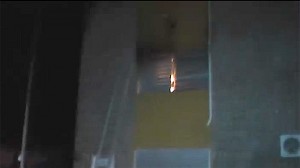 Ocurrió durante la madrugada.