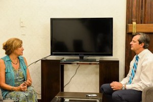 La diputada Romero se reunió con el vicegobernador Bahl