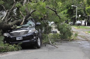 Histórica tormenta en Paraná