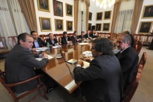 Reunión de gabinete.