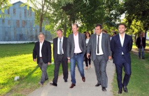 Trabajarán en el desarrollo del parque industrial de Bovril.